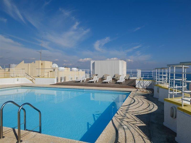 Flamingo Beach Hotel Larnaca Buitenkant foto