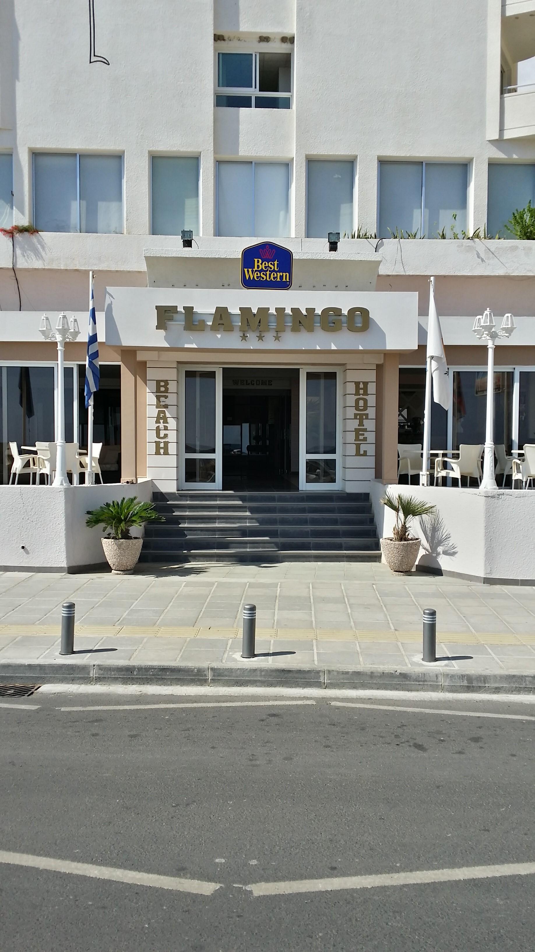Flamingo Beach Hotel Larnaca Buitenkant foto
