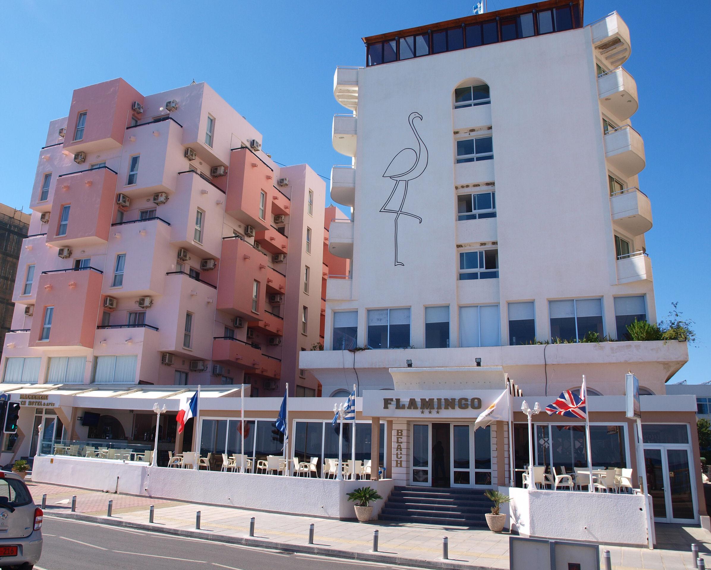Flamingo Beach Hotel Larnaca Buitenkant foto