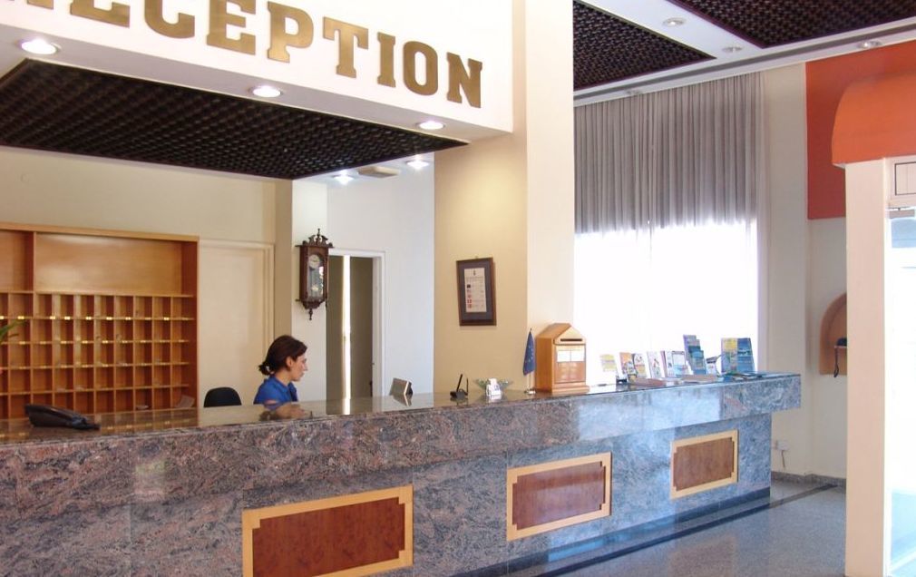Flamingo Beach Hotel Larnaca Interieur foto