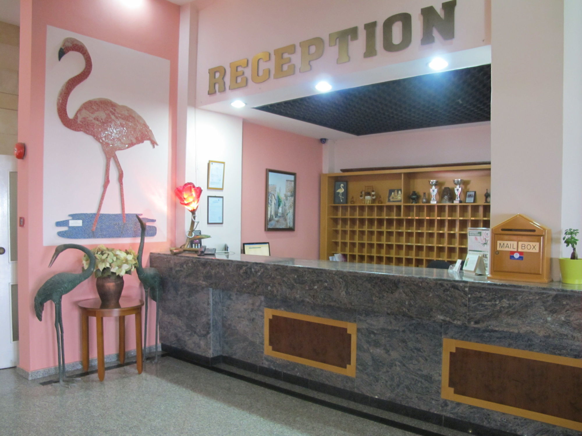 Flamingo Beach Hotel Larnaca Buitenkant foto