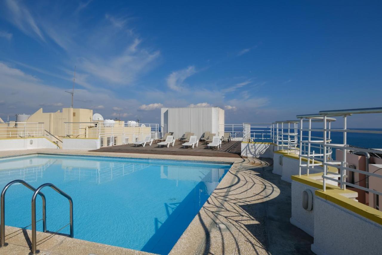 Flamingo Beach Hotel Larnaca Buitenkant foto